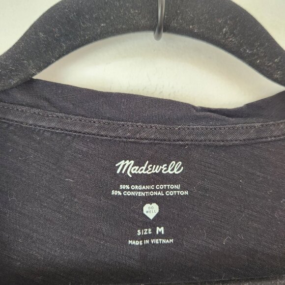 BUNDLE (3) Madewell T-Shirt Shirt Sports Bra Tank Wardrobe Basics Women's S-M - Picture 9 of 15